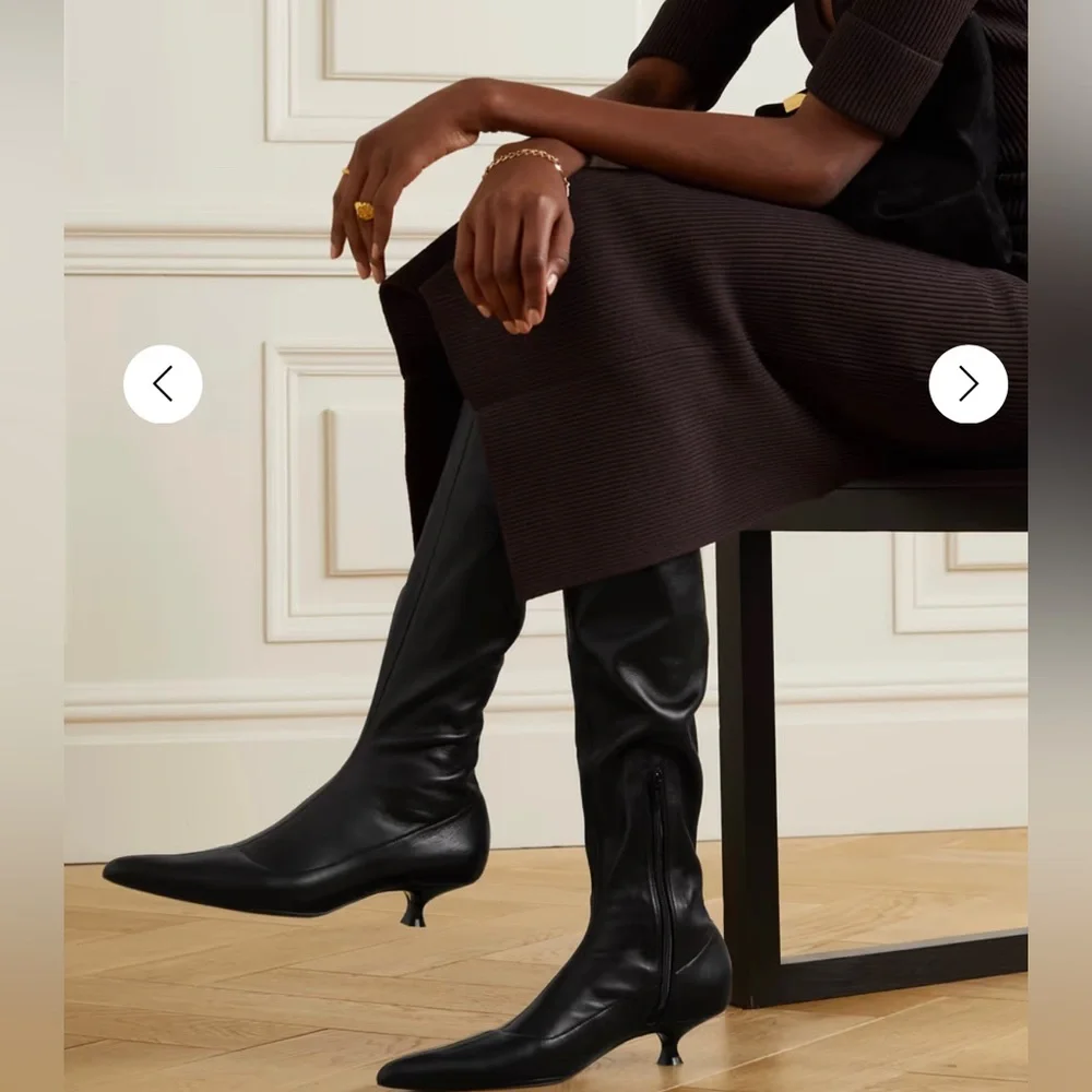 Khaite Volos boots over the knee - Picture 3 of 10